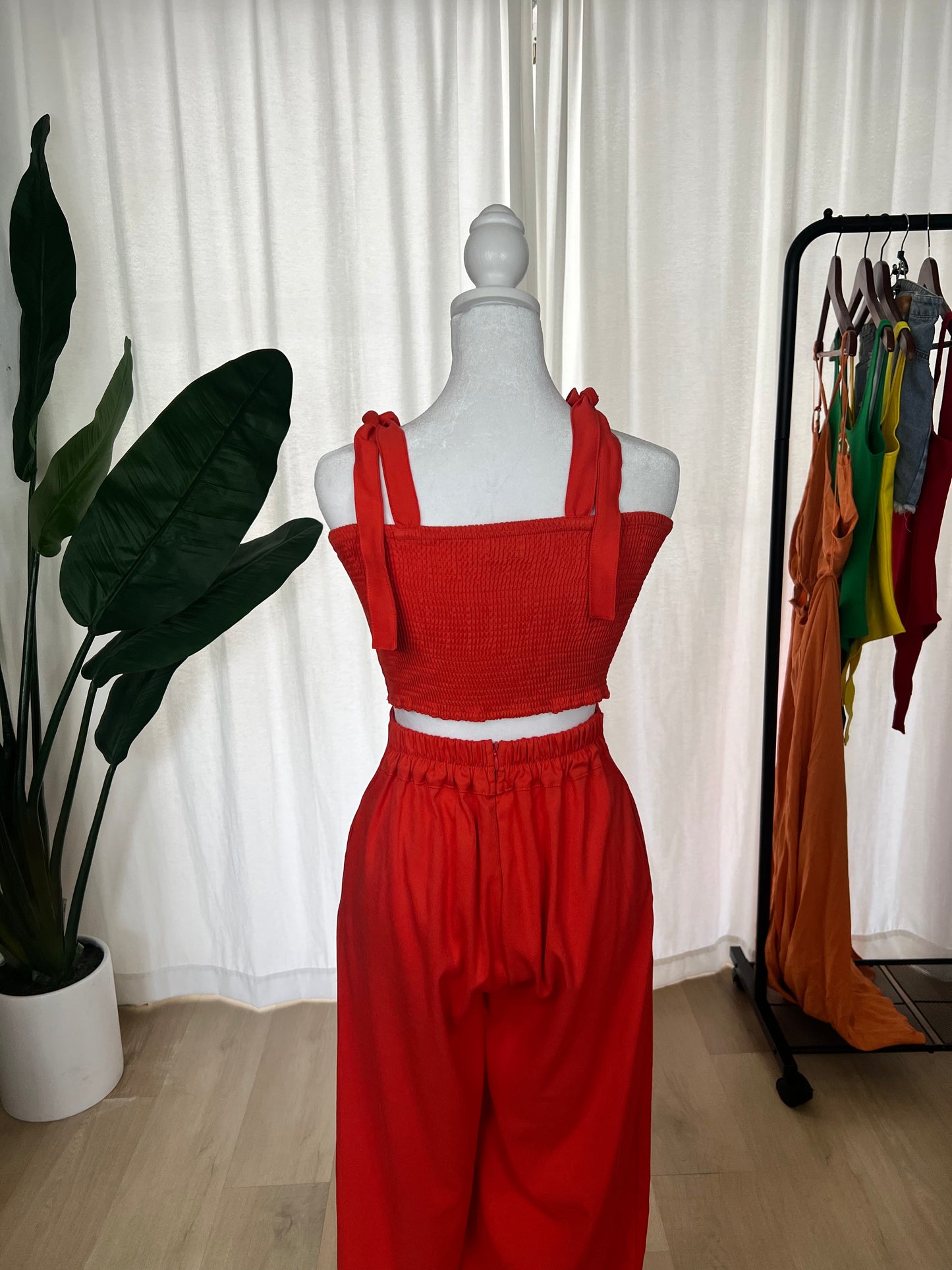 "Cami" Set (Red)